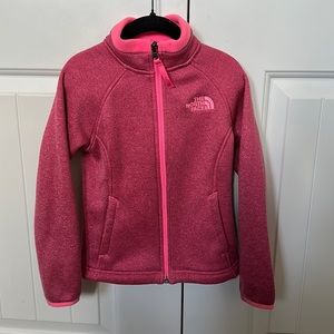 Girls XXS(5) TNF pink jacket!!!